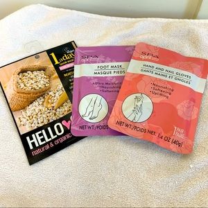 body, face and hand masks